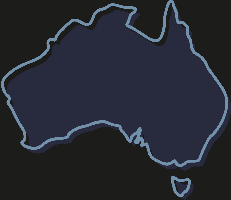 Australian Map Background